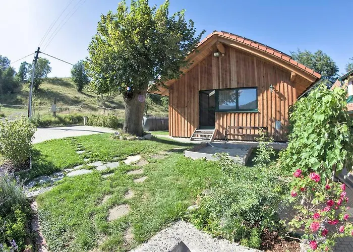 Holzhaeuschen Mit Pool * Kropfsdorf